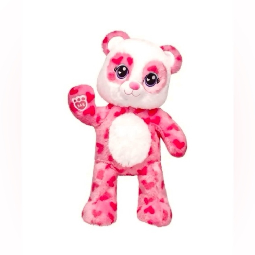 Build-A-Bear Sweet Scent Panda Plush Stuffed Animal Pink